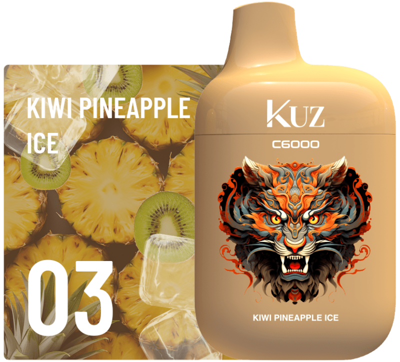 KUZ C6000 Disposable-Kiwi pineapple ice